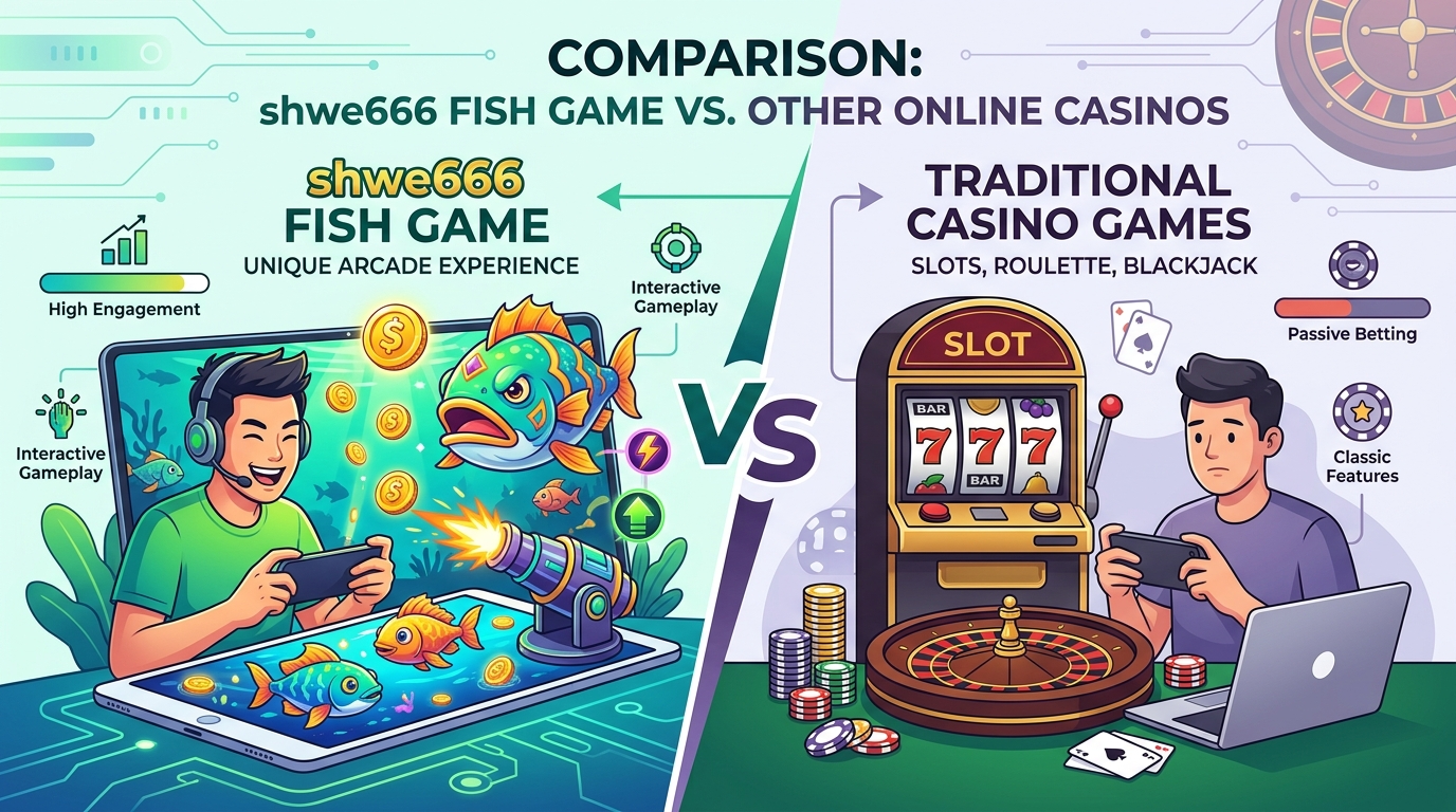 Shwe666 fish game အကောင့်ဖွင့်ခြင်းနှင့် ငွေသွင်းငွေထုတ်