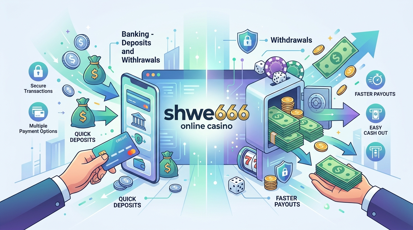 shwe666 online casino ၏ အားသာချက်များ