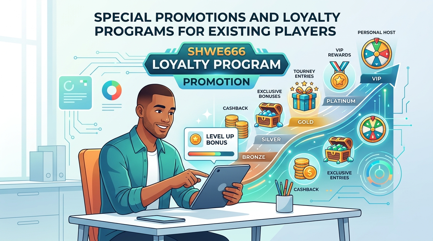 လက်ရှိကစားသမားများအတွက် အထူး Shwe666 promotion
