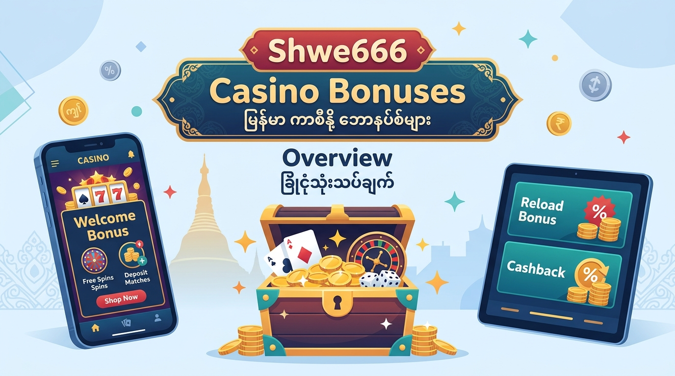 Shwe666 casino bonus Myanmar overview