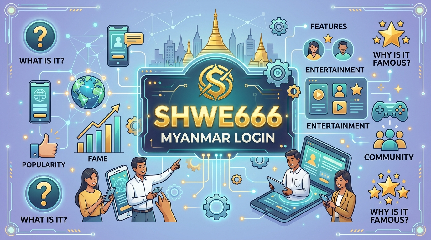 Shwe666 Myanmar login ဆိုတာဘာလဲ၊ ဘာကြောင့် နာမည်ကြီးတာလဲ။