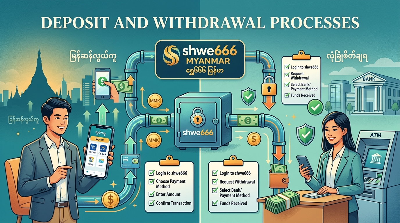 Shwe666 တွင် ရရှိနိုင်သော ဂိမ်းအမျိုးအစားများ