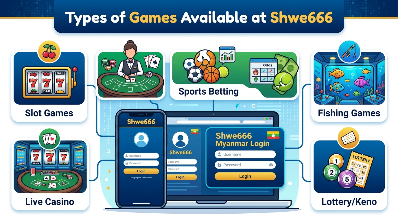 Shwe666 Myanmar login အတွက် တာဝန်ယူမှုရှိသော လောင်းကစား (Responsible Gaming) မူဝါဒများ