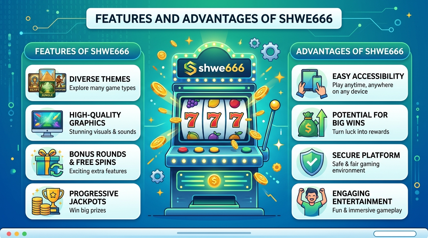 shwe666 slot games အတွက် လုံခြုံသော ငွေသွင်းငွေထုတ်စနစ်များ